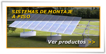 Sistemas de Montaje de Módulos Fotovoltaicos a Piso
